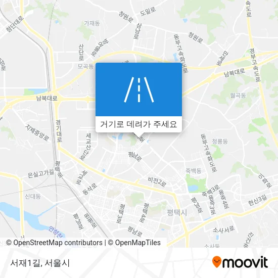 서재1길 지도
