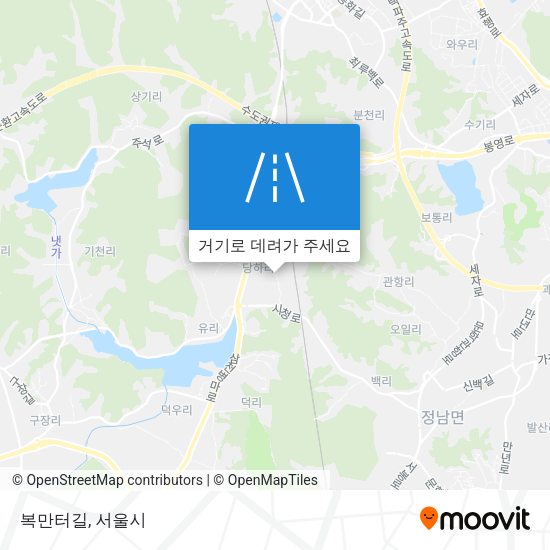 복만터길 지도