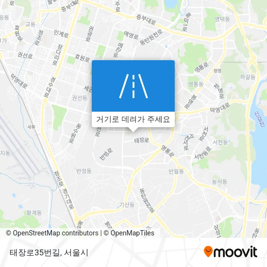 태장로35번길 지도
