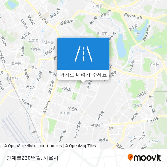 인계로220번길 지도