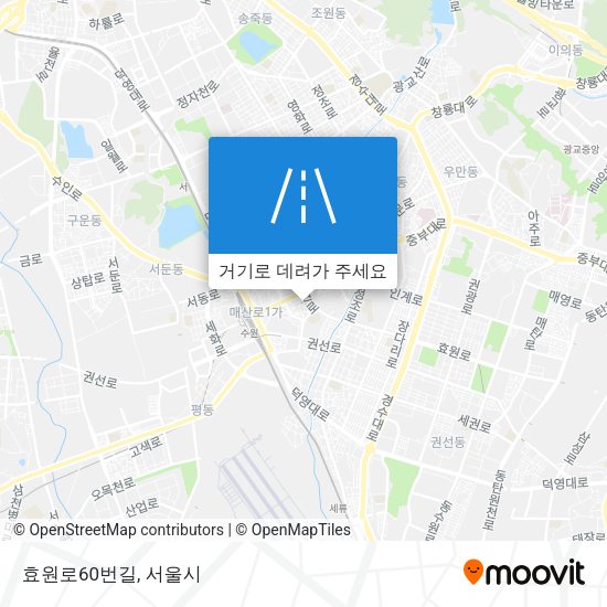 효원로60번길 지도