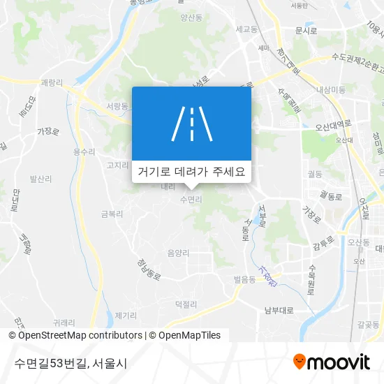 수면길53번길 지도