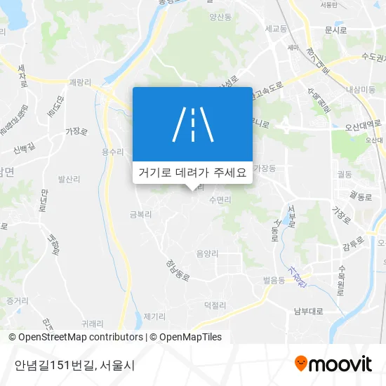 안념길151번길 지도