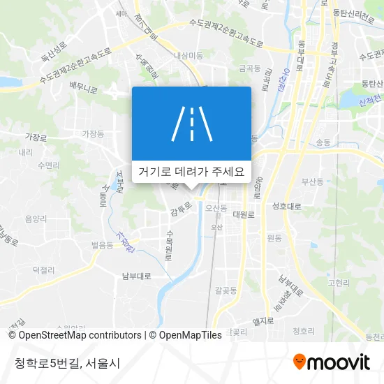 청학로5번길 지도