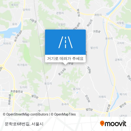 문학로68번길 지도