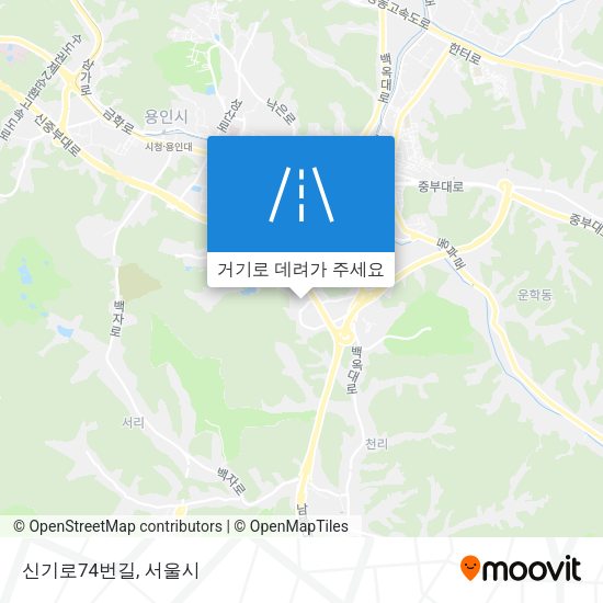 신기로74번길 지도