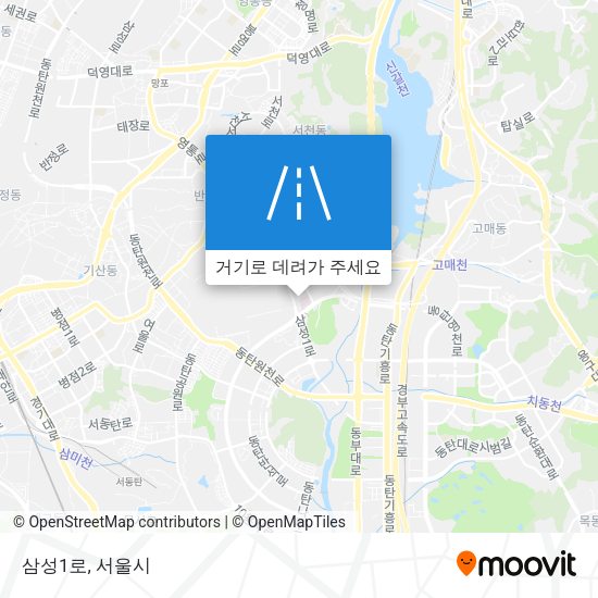 삼성1로 지도