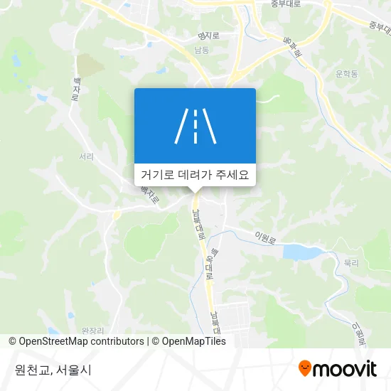 원천교 지도