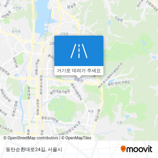 동탄순환대로24길 지도