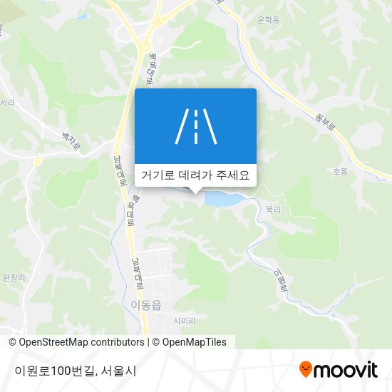 이원로100번길 지도