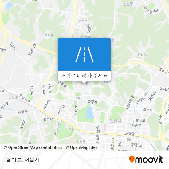 달미로 지도