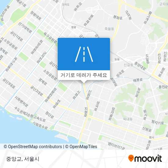 중앙교 지도