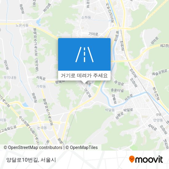 양달로10번길 지도