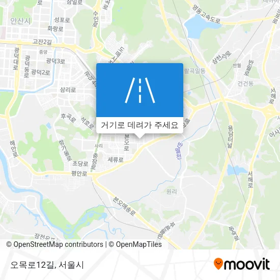 오목로12길 지도