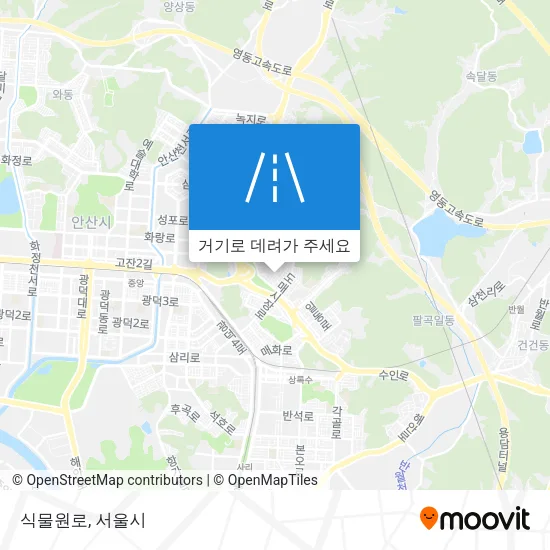 식물원로 지도