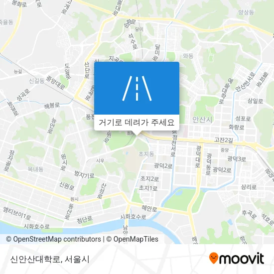 신안산대학로 지도