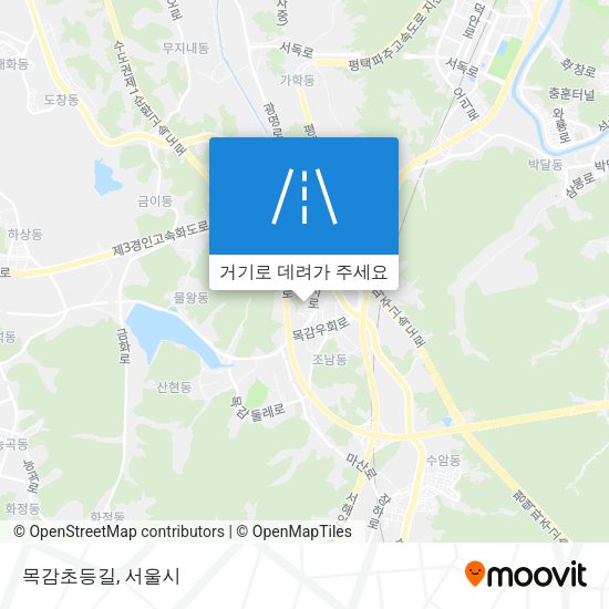 목감초등길 지도