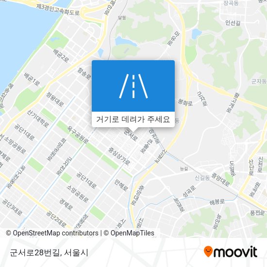 군서로28번길 지도