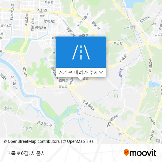 고목로6길 지도