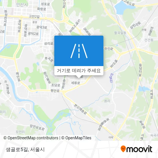 샘골로5길 지도