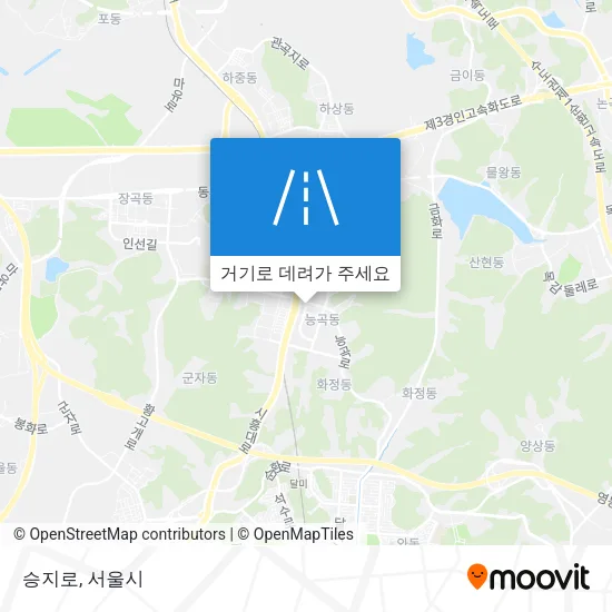 승지로 지도