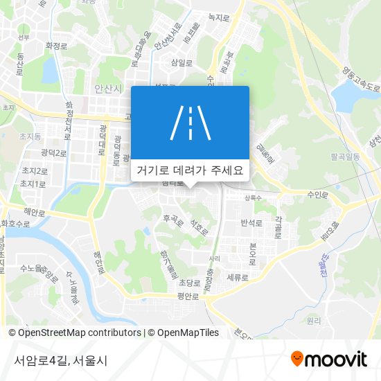 서암로4길 지도