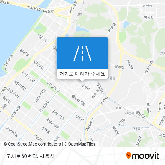 군서로60번길 지도