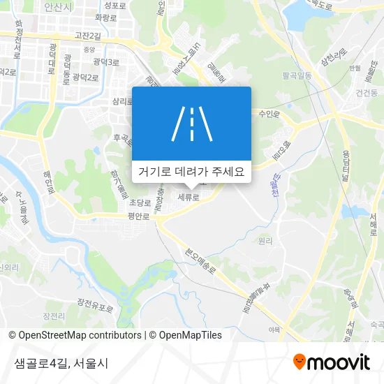 샘골로4길 지도