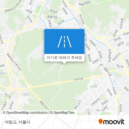 석탑교 지도
