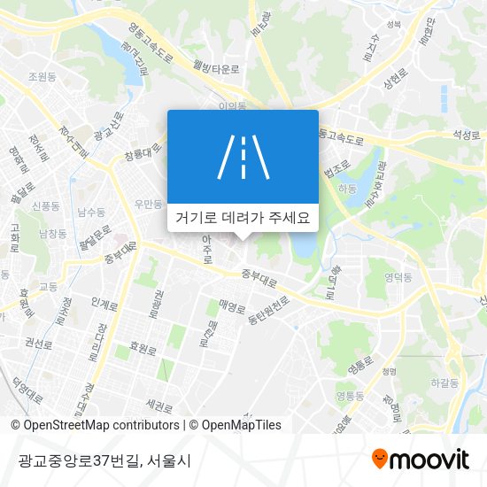 광교중앙로37번길 지도