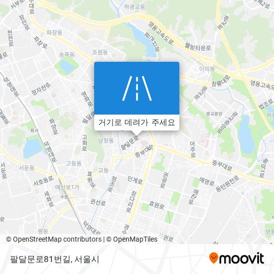 팔달문로81번길 지도