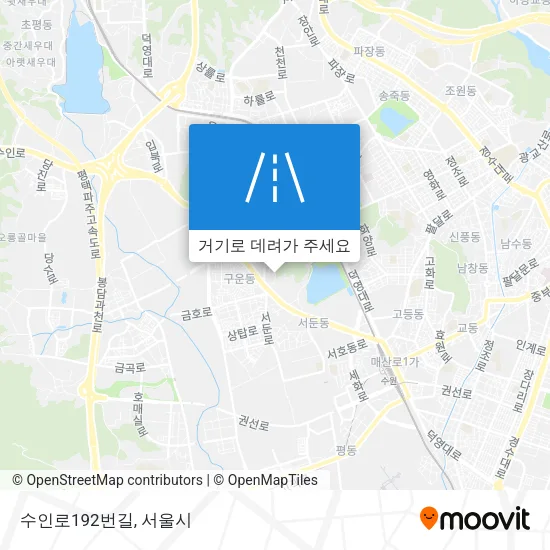 수인로192번길 지도