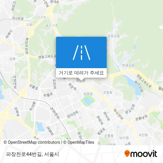 파장천로44번길 지도