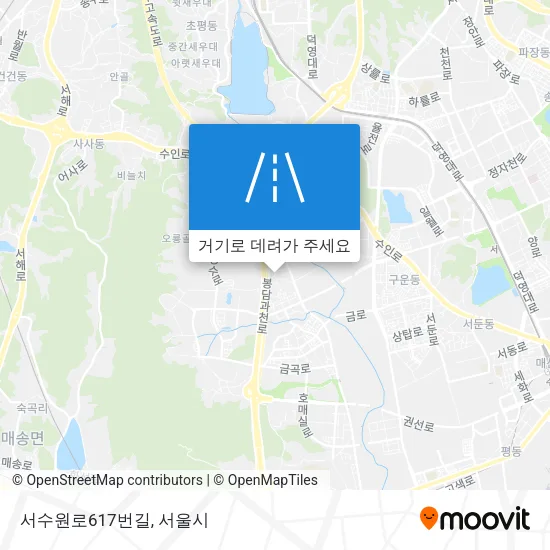 서수원로617번길 지도