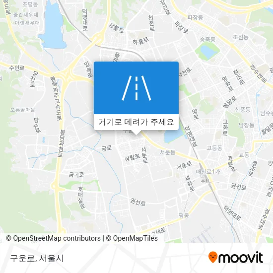 구운로 지도