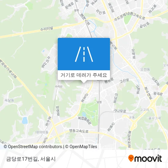 금당로17번길 지도