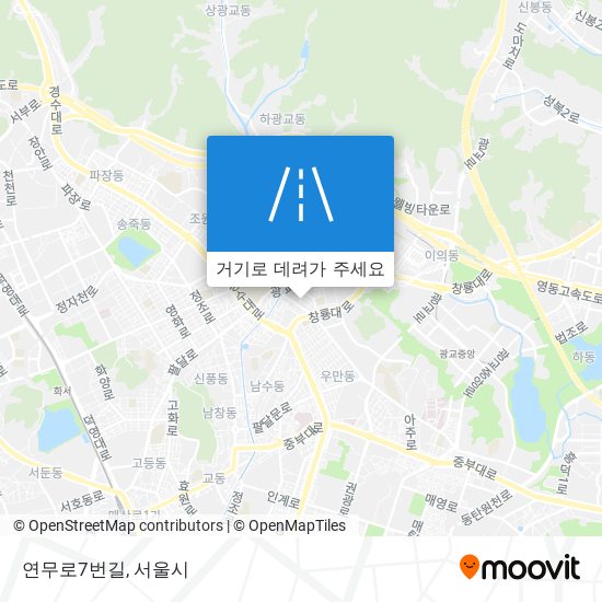 연무로7번길 지도