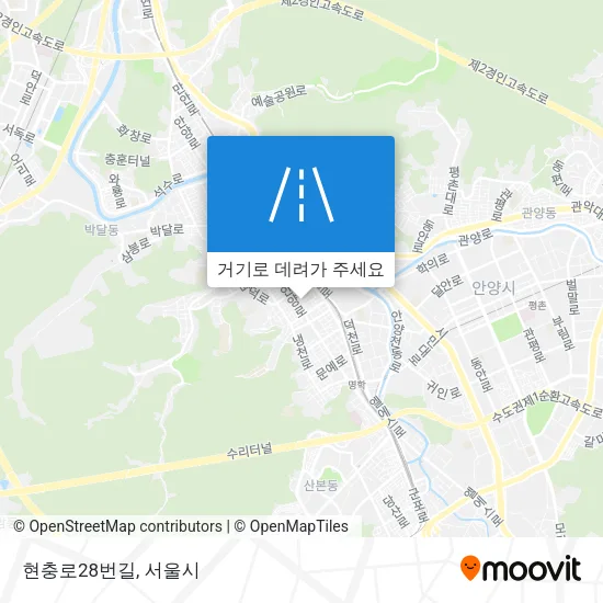 현충로28번길 지도
