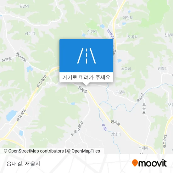 읍내길 지도