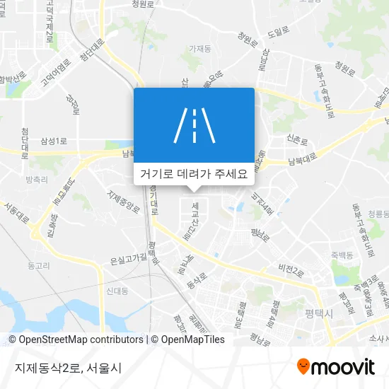 지제동삭2로 지도
