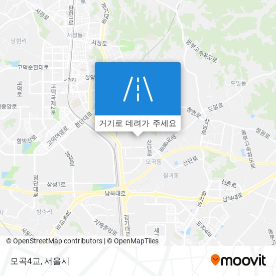 모곡4교 지도