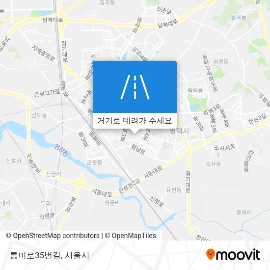 통미로35번길 지도