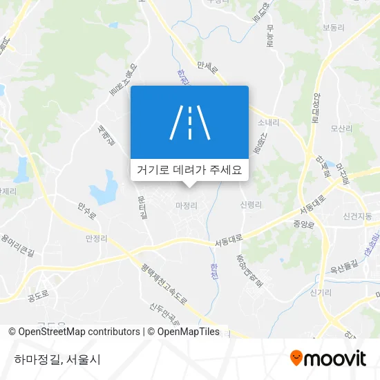 하마정길 지도