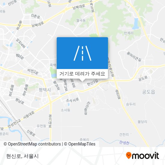 현신로 지도