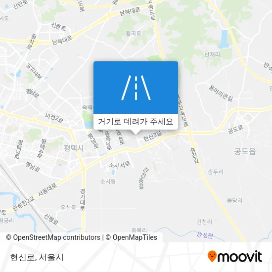 현신로 지도