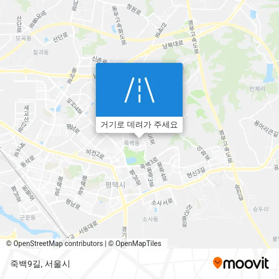 죽백9길 지도
