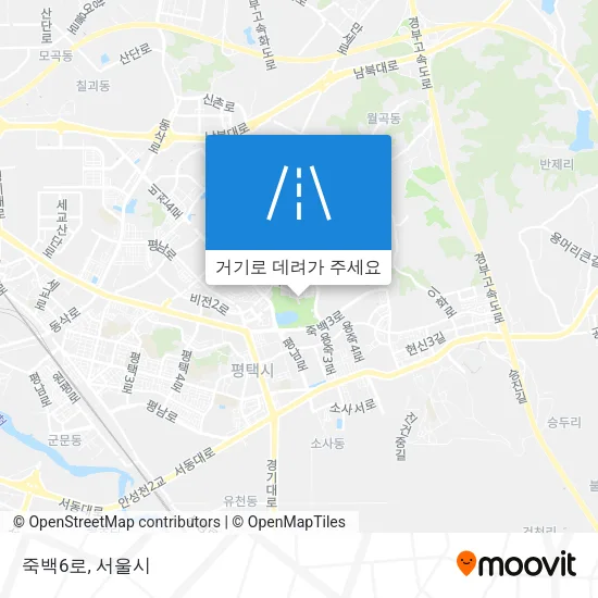 죽백6로 지도