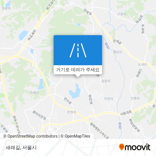 새래길 지도