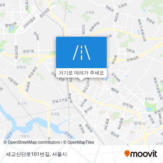 세교산단로101번길 지도