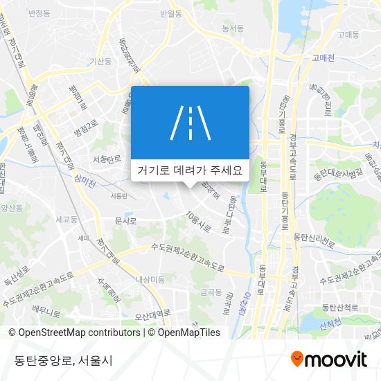 동탄중앙로 지도